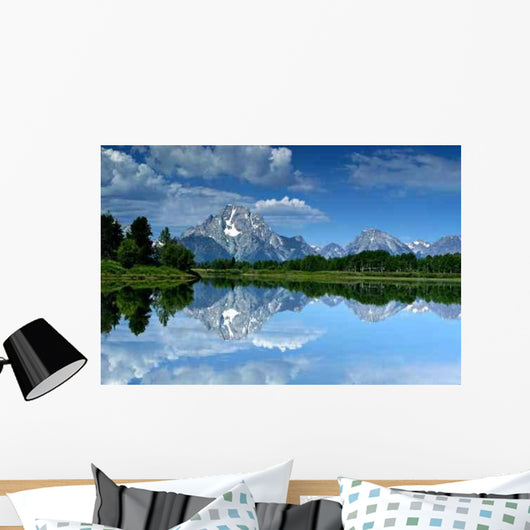 Mt Moran Reflection Wall Mural
