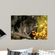 Black Wolf Wall Decal