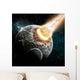 Planet Explosion Universe Exploration Wall Decal