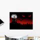 Halloween background Wall Mural