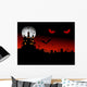 Halloween background Wall Mural