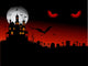 Halloween background Wall Mural