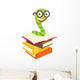 Bookworm Wall Decal