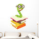 Bookworm Wall Decal