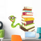 Bookworm Wall Decal