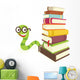 Bookworm Wall Decal