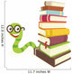 Bookworm Wall Decal