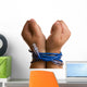 Hands Tied With Network Cable Wall Decal