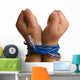 Hands Tied With Network Cable Wall Decal