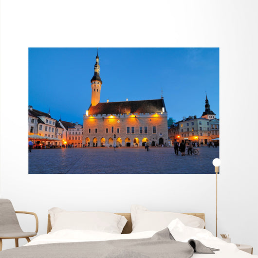 instead of the Tallinn City Hall Wall Mural
