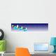 Cute little angels Wall Mural