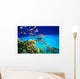 Coral Reef and Scuba Diver Wall Mural