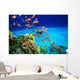 Coral Reef and Scuba Diver Wall Mural