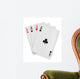Four Aces Poker Cards