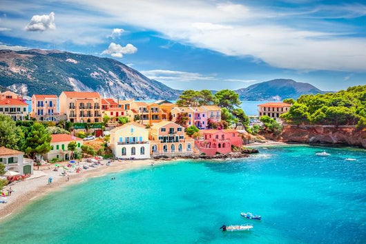 Assos Village Kefalonia Greece Wall Decal