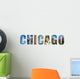 Chicago White Wall Decal