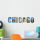 Chicago White Wall Decal