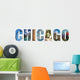 Chicago White Wall Decal