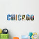 Chicago White Wall Decal