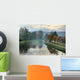 Burgundy Canal Wall Decal
