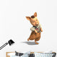 Cute Cartoon Pig with Wall Decal