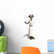 Mad Scientist with Dangerous Wall Decal