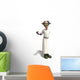 Mad Scientist with Dangerous Wall Decal