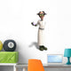 Mad Scientist with Dangerous Wall Decal