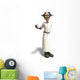 Mad Scientist with Dangerous Wall Decal