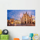 Milan Cathedral Sunrise Italy Wall Decal
