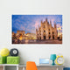 Milan Cathedral Sunrise Italy Wall Decal