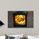 Fireplace Wall Mural