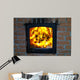 Fireplace Wall Mural