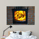 Fireplace Wall Mural