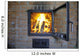 fireplace Wall Mural