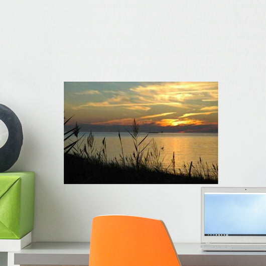Chesapeake Sunset Wall Decal Design 2