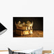 Crowned Medieval Fantasy Books Wall Decal