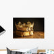 Crowned Medieval Fantasy Books Wall Decal