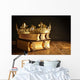 Crowned Medieval Fantasy Books Wall Decal