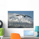 Bald Eagle in Mountains Wall Mural