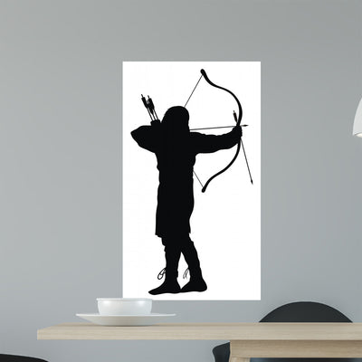 Archer shown on a wall