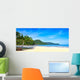 Palm Empty Beach Wall Decal