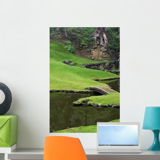 Japanese Zen Garden Wall Decal Design 2