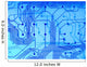 Electric Blue Wall Mural