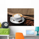 Cappuccino Still Life Wall Mural
