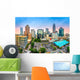 Aerial Charlotte NC Skyline Wall Decal