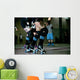 Roller Derby Girls Wall Mural