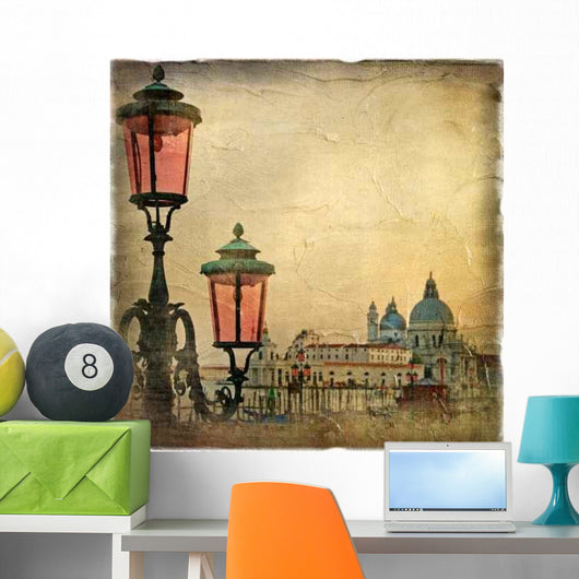 Venetian Pictures Artwork Painting Wall Mural