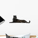 Black Leopard, 6 years old, in front of a white background Wall Decal