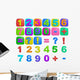 Simple Numbers Wall Stickers